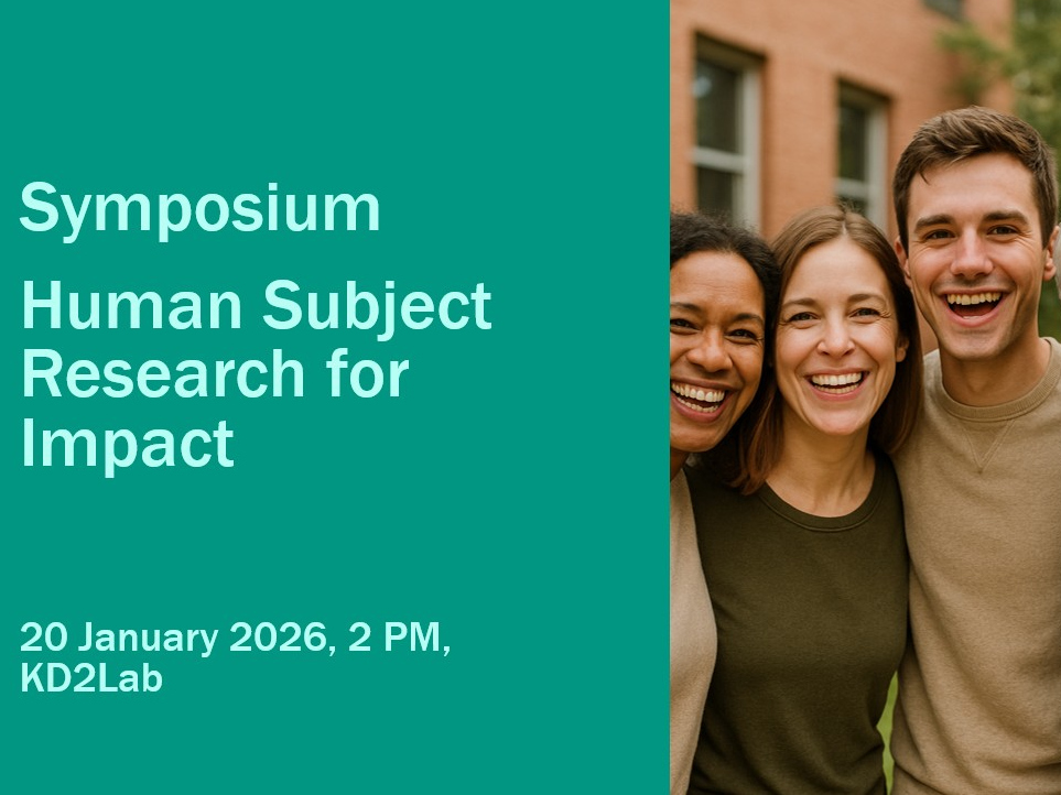 Symposium on “Human Subject Research for Impact” on 20 January 2026